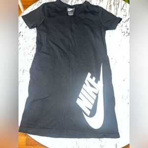 Nike Black T-Shirt Dress girls size small